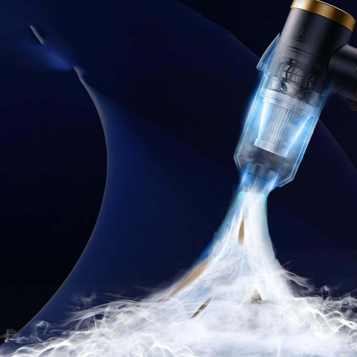 Vacuum Cleaner And Air Duster For Cars, Homes, Offices And Pets, High-power, Multi-nozzle Handheld Car Vacuum Cleaner. - Image 2