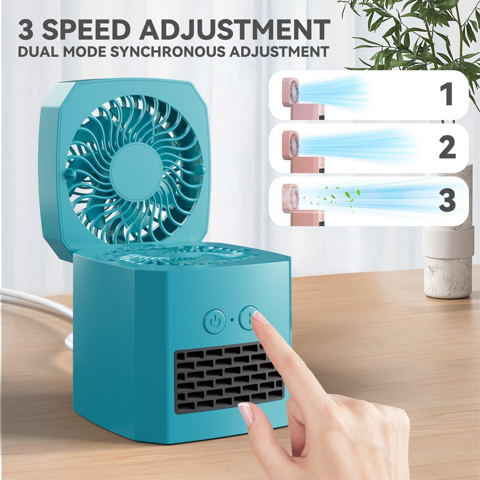 Dual-function Cooling And Heating Fan For Home Comfort, Suitable For Room Cooling And Heating - Image 6