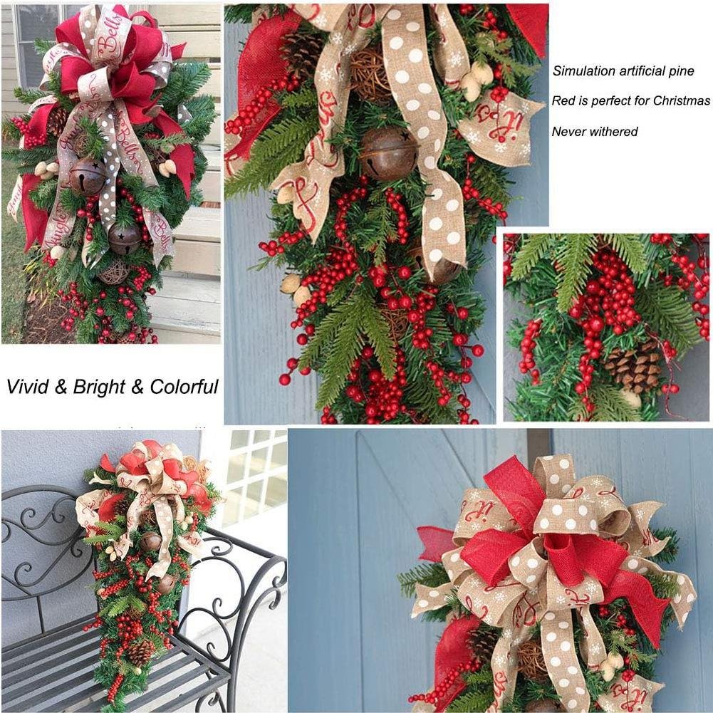 A Christmas Door Hanging Christmas Decorations Holiday Accessories Birthday Party Supplies - Image 7