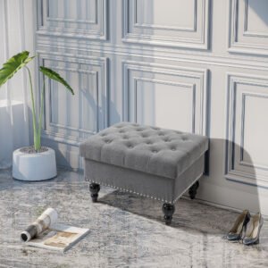 Ottoman with Storage for Living Room