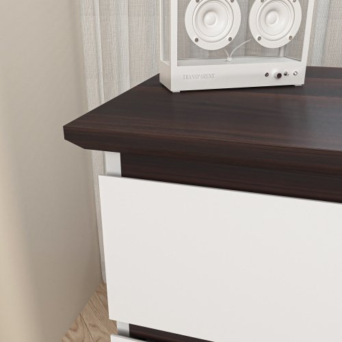 Particle Board Bedroom Living Room 6 Drawer Cabinet - Image 10