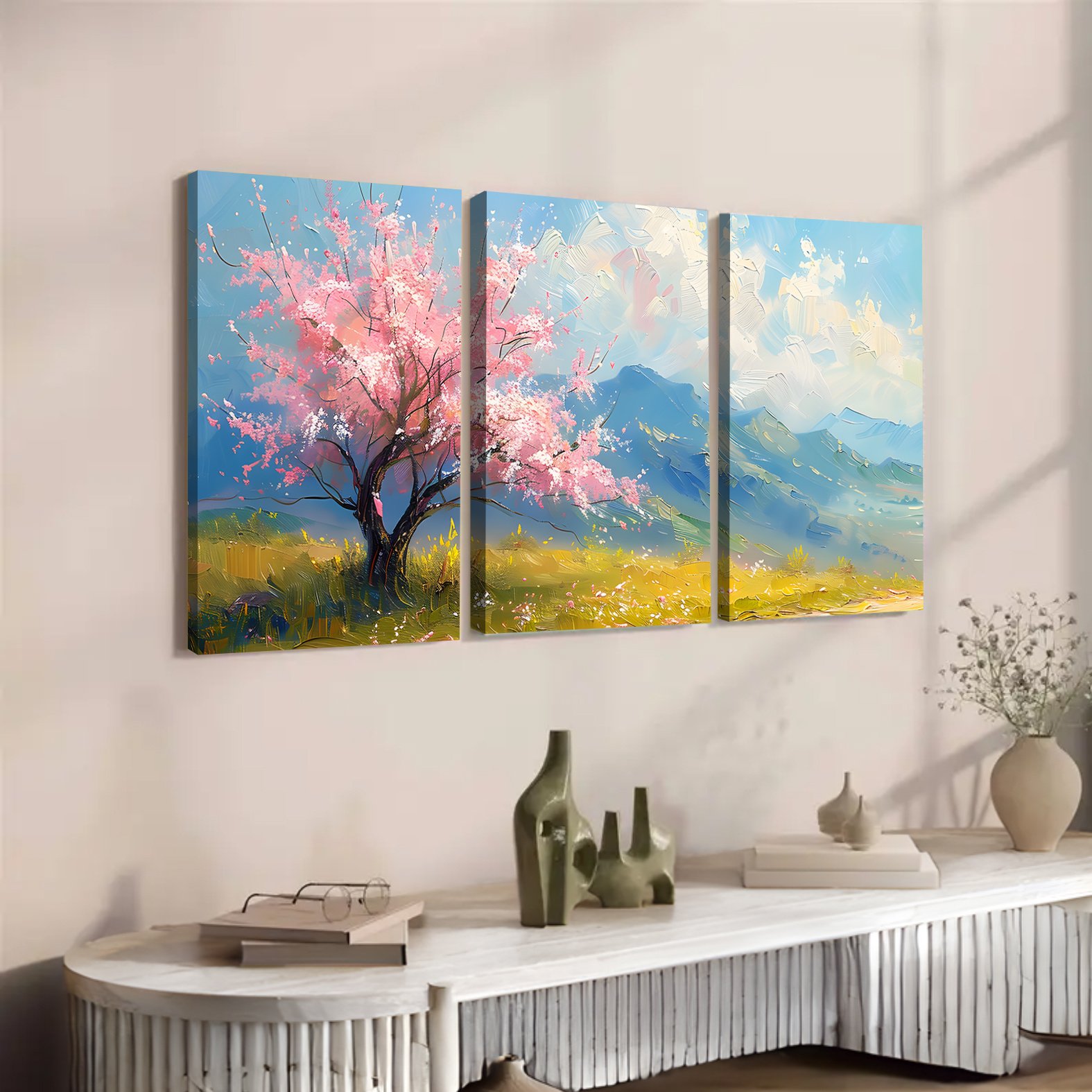 POD Customization - Modern Art Trilogy -Living Room Decoration - Image 10
