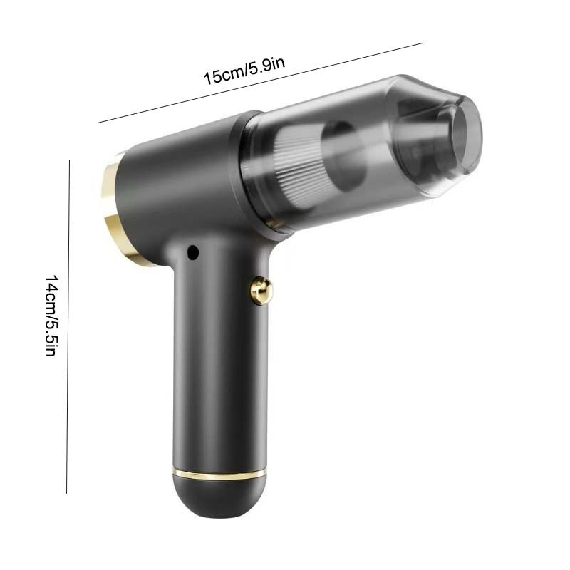 Vacuum Cleaner And Air Duster For Cars, Homes, Offices And Pets, High-power, Multi-nozzle Handheld Car Vacuum Cleaner. - Image 8